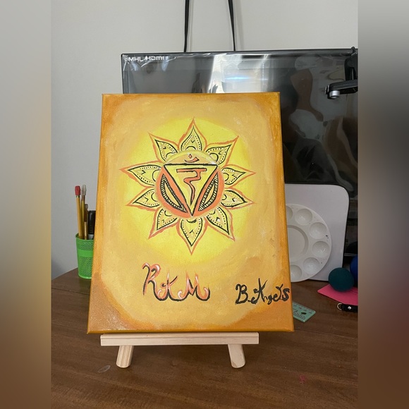 BLESSED ANGELS Chakra Collection✨ 3rd  Chakra Painting - Picture 6 of 8